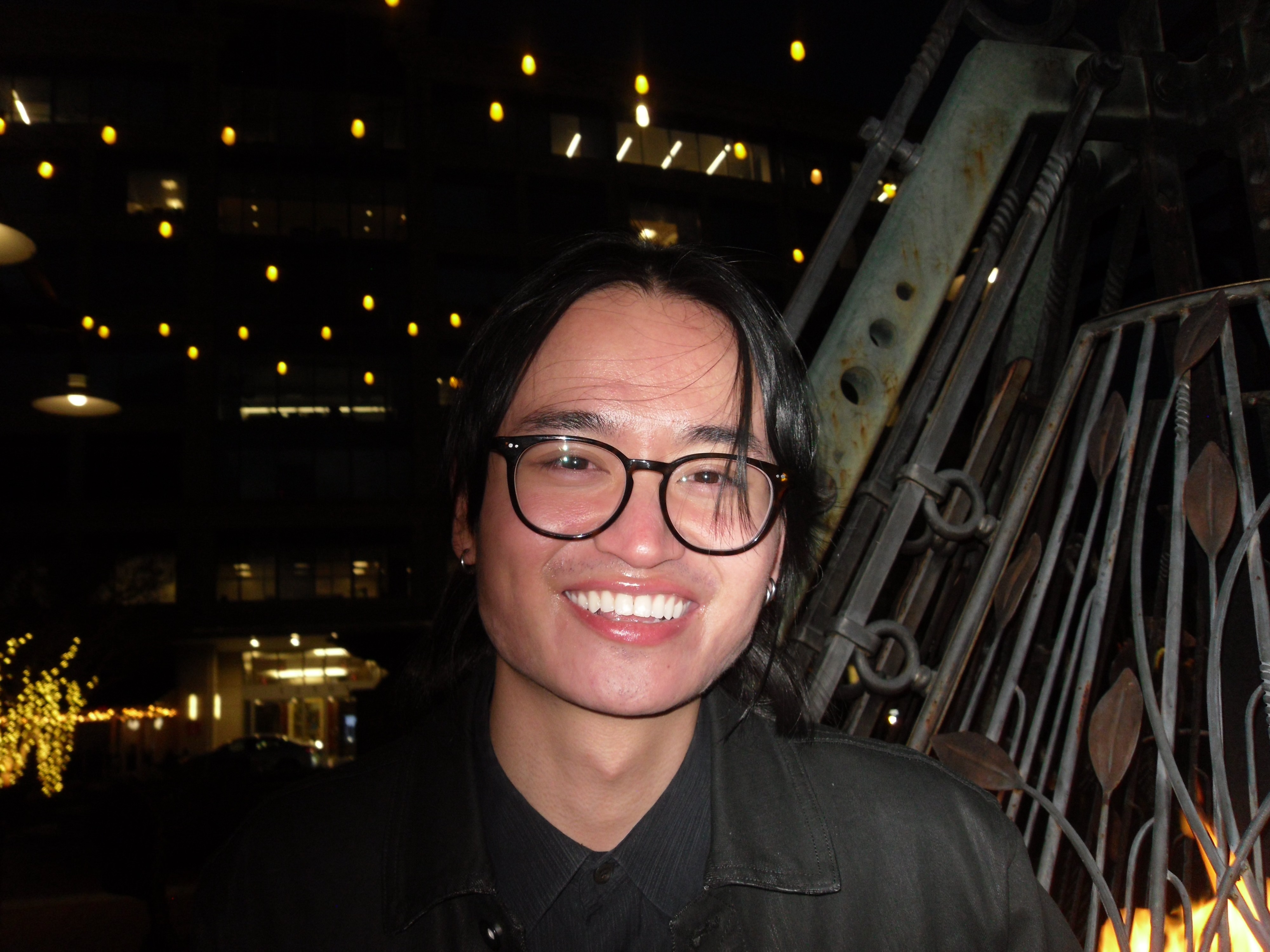 Original photo before AI headshot