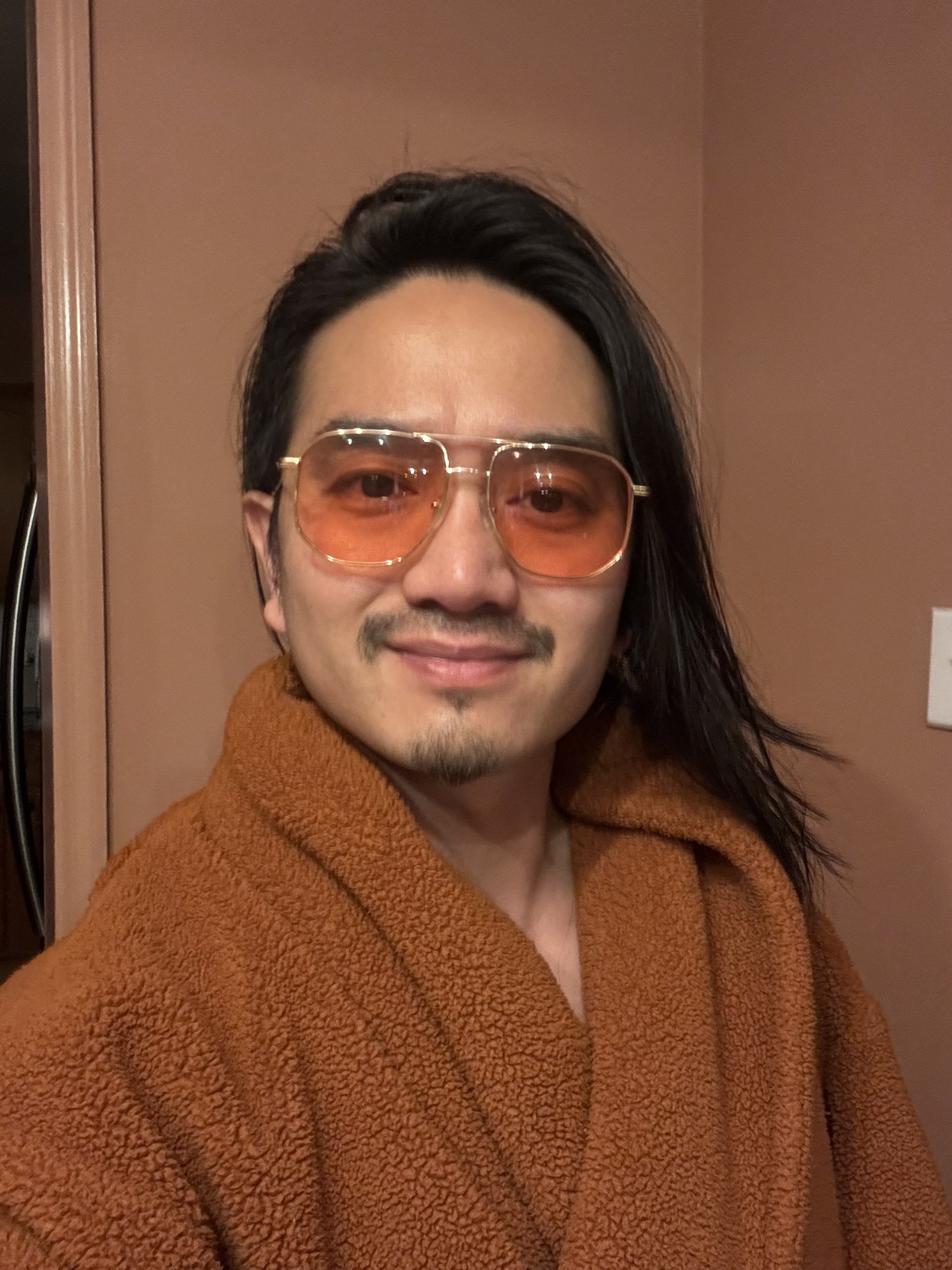 Original photo before AI headshot
