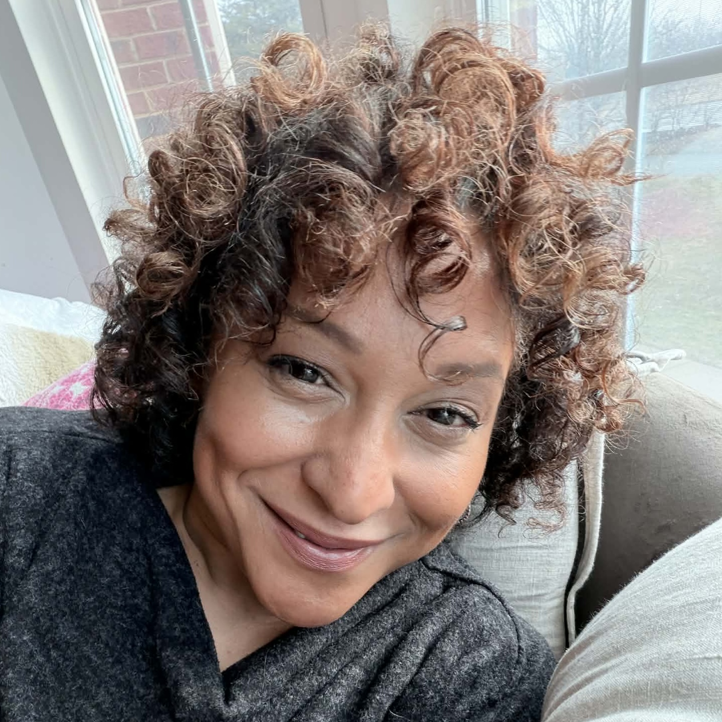 Original photo before AI headshot