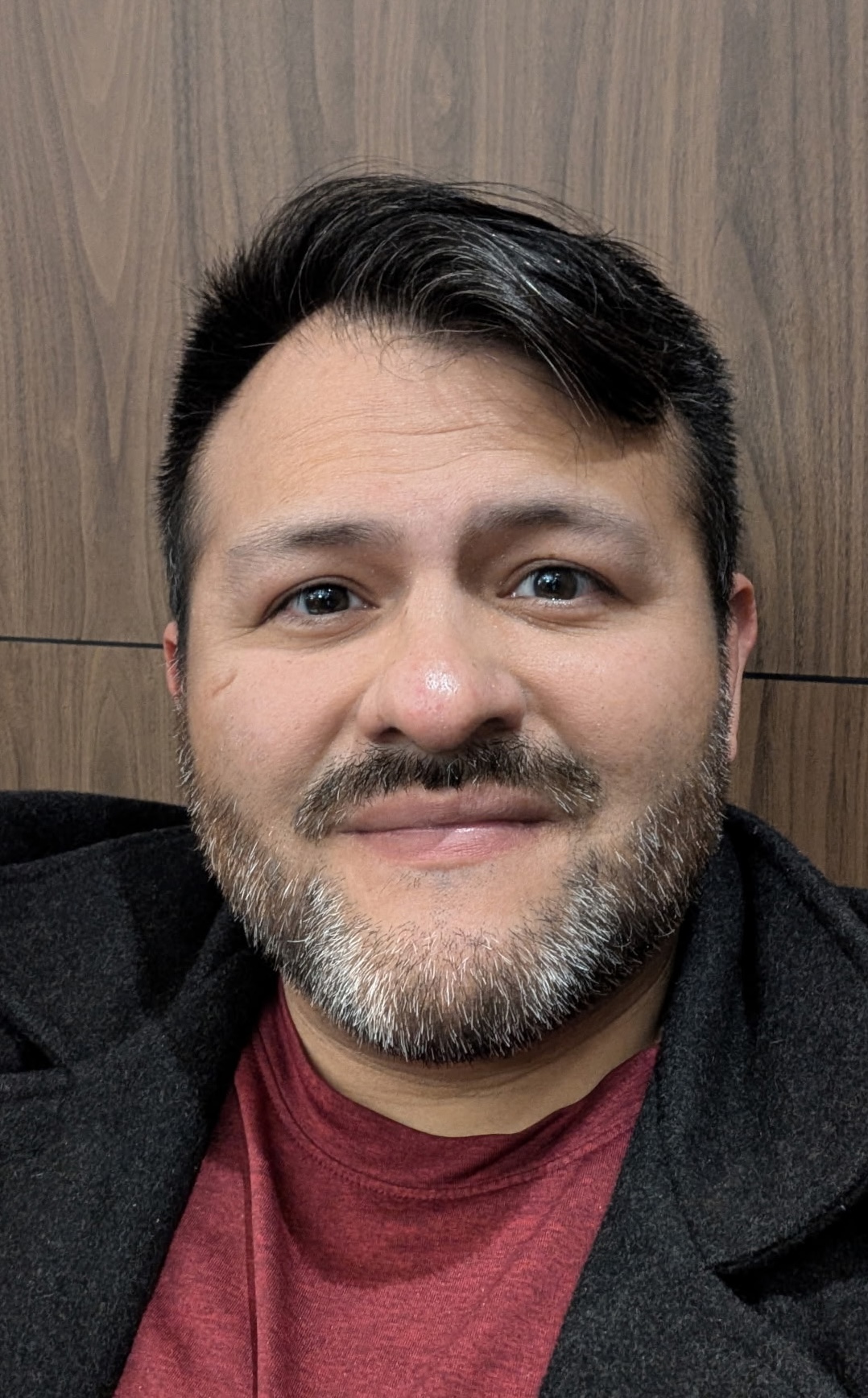 Original photo before AI headshot